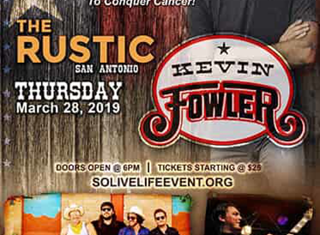 Country music flyer for a non for profit fundraising event.