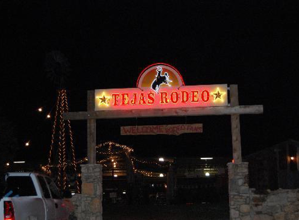 Texas Rodeo sign